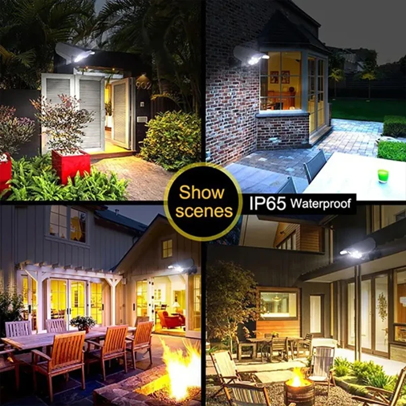 1-2Pack 77LED Solar Motion Sen - đánh giá và giá Home Security Flood Lights