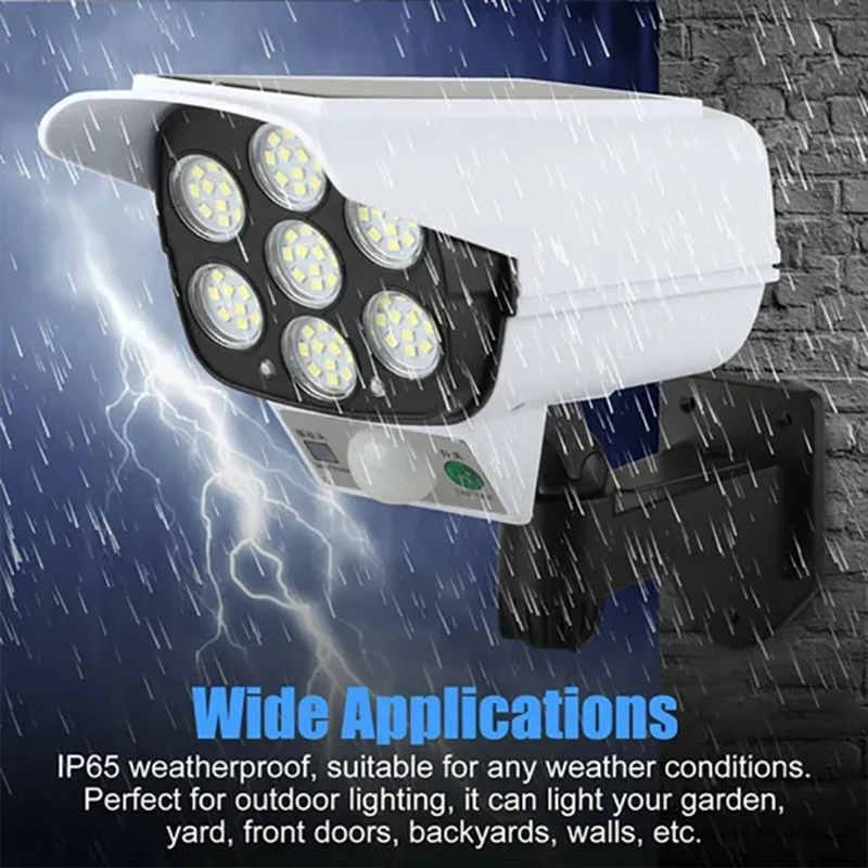 1-2Pack 77LED Solar Motion Sen - đánh giá và giá Home Security Flood Lights